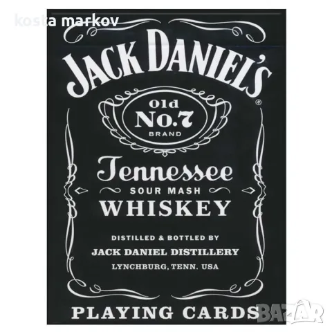 Карти за игра Jack Daniel's