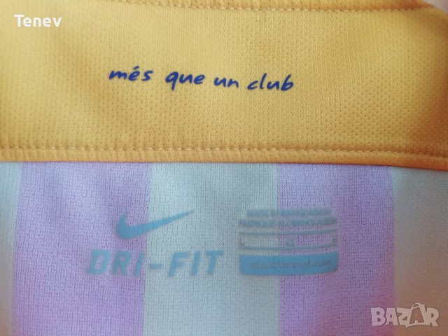 Barcelona Nike оригинална рядка фланелка тениска L Барселона 2015/2016 , снимка 4 - Тениски - 37165916