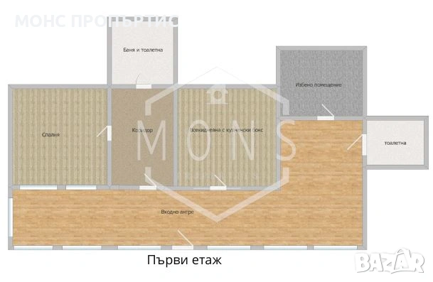 Двуетажна къща с двор и гараж в гр. Севлиево, обл. Габрово., снимка 12 - Къщи - 53111203