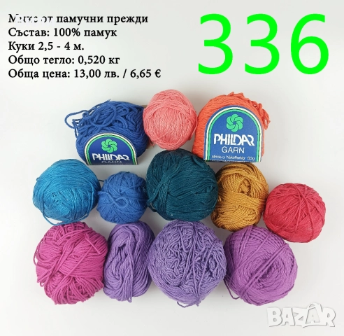 Евтини прежди в малки количества - нови и остатъци , снимка 18 - Други - 52042509