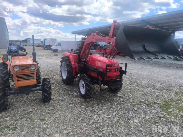 Мицубиши с оригинален челен товарач, снимка 2 - Селскостопанска техника - 54134735