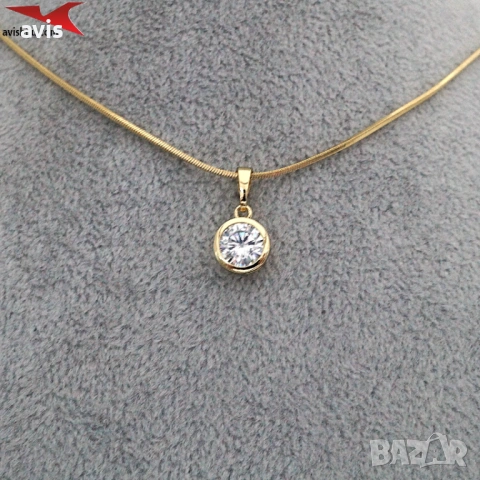 Висулка с 14К златно покритие 244723, снимка 4 - Колиета, медальони, синджири - 53365949