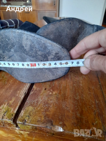 Стари военни ботуши, снимка 4 - Антикварни и старинни предмети - 54194400