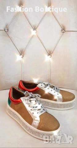 Дамски кецове с камъни , намалена цена - 39, номера- 36/40, снимка 2 - Кецове - 37959646