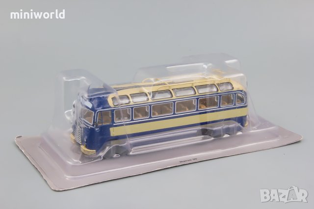 Ikarus 30 междуградски автобус от 1959 - мащаб 1:72 на DeAgostini моделът е нов в блистер, снимка 3 - Колекции - 42350519