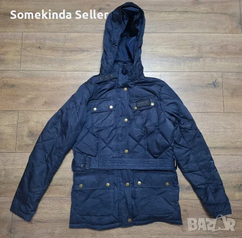 Barbour International Down UK12 EU38 Дамско Пухено Яке Размер Л