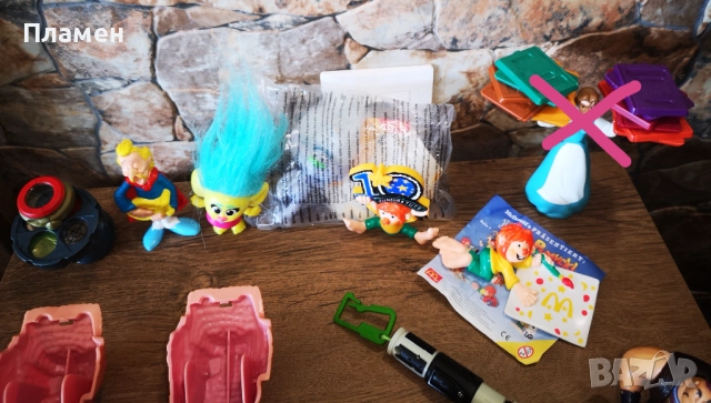 Играчки от детски менюта McDonald's, Burger King и други, снимка 5 - Колекции - 50916911