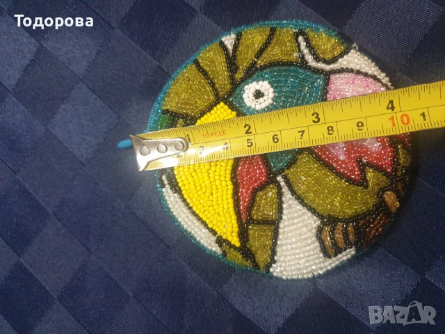 Старо мънистено портмоне, снимка 5 - Антикварни и старинни предмети - 39725871