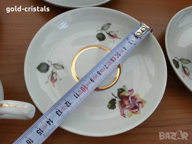 Руски порцеланов сервиз за чай , снимка 12 - Антикварни и старинни предмети - 30295651