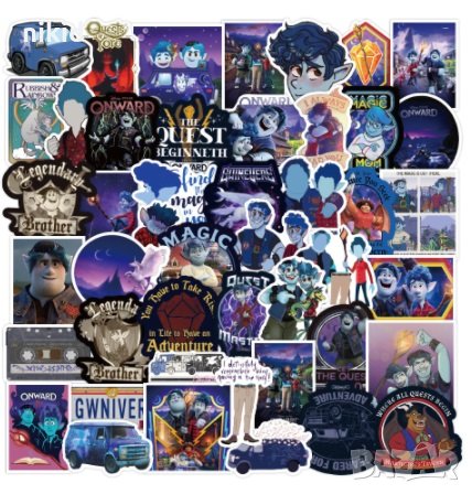 25 бр Напред филм самозалепващи лепенки стикери за украса декор картонена торта и др, снимка 2 - Други - 31028917