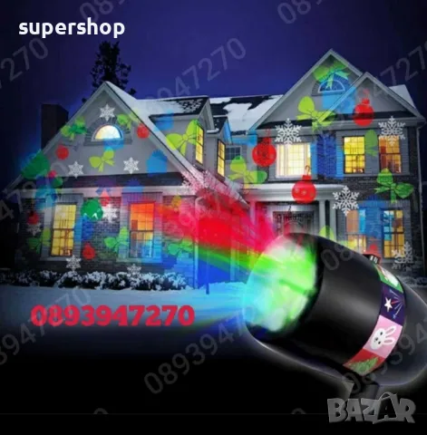 Детски LED прожектор за Коледна Проектор с 12 диска и 48 картинки, снимка 5 - Други - 48053179