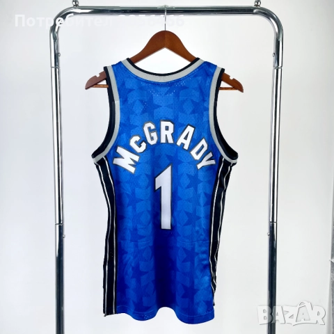 Мъжки потник Mitchell & Ness Orlando Magic Tracy Mcgrady season 2000-01 размер XXL, снимка 2 - Тениски - 52029020
