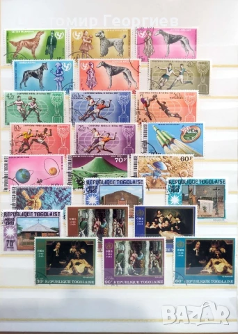 Пощенски марки/Того/ 165 бр.  К.3, снимка 3 - Филателия - 50860111
