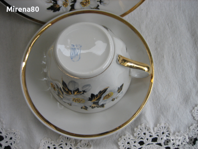 Разкошни руски сетове за чай/кафе, снимка 6 - Чаши - 44570839