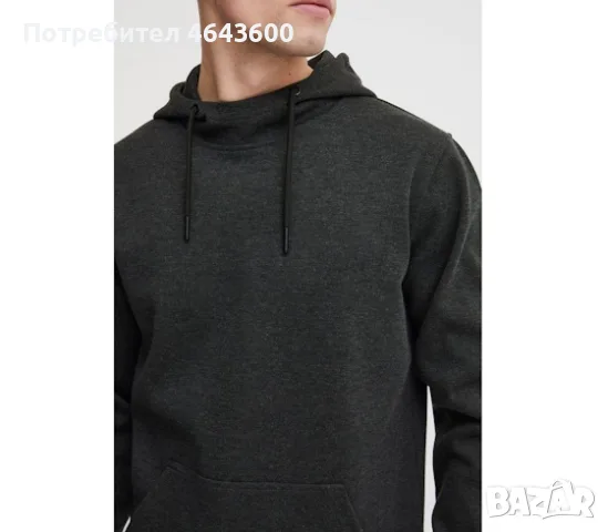 Мъжки суитшърт SOLID SDQuinton Grey, снимка 2 - Спортни дрехи, екипи - 56350509