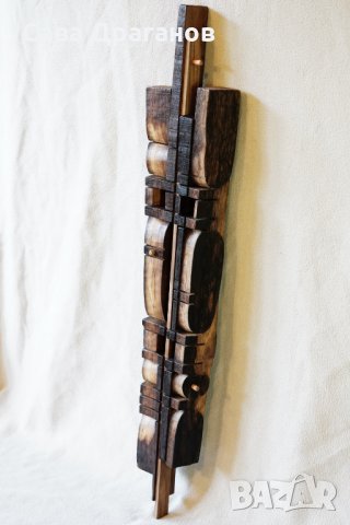 Маска за стена изработена от американски орех, снимка 4 - Други - 30758914