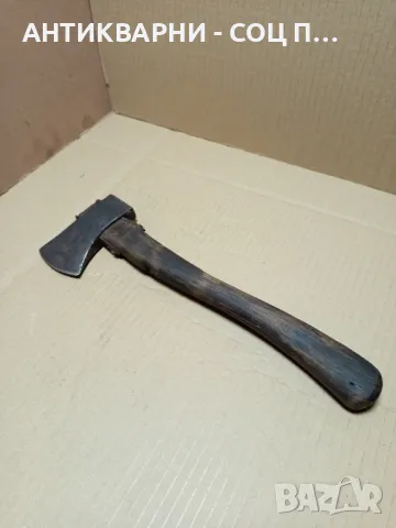 Соц Стара Малка Войнишка Брадвичка Топор., снимка 4 - Антикварни и старинни предмети - 49509576