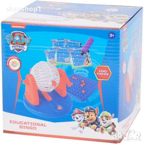 Детска игра Paw Patrol – Бинго