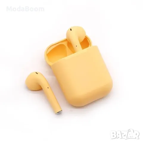 Безжични слушалки Inpods i12 TWS с цветен дизайн и управление чрез докосване, снимка 8 - Слушалки и портативни колонки - 48066570