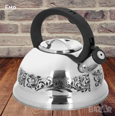 Чайник Bohmann, 2.7 литра, Неръждаема стомана, снимка 2 - Аксесоари за кухня - 47876147