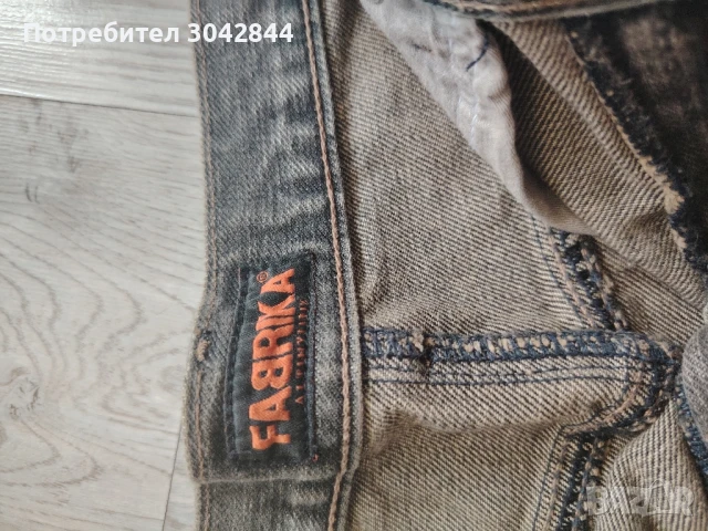 Къса черна дънкова пола с бродерия, снимка 5 - Якета - 50721602