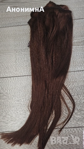 Естествена коса на клипс