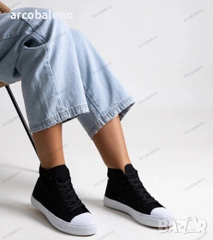 Дамски високи кецове Ghanem, 5цвята , снимка 10 - Кецове - 51168479