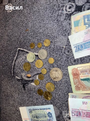 Стари български монети и банкноти