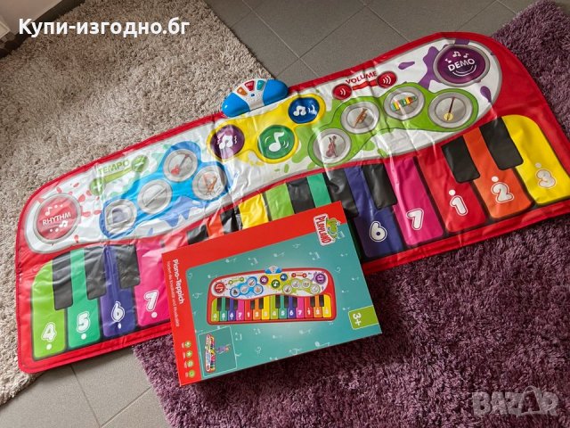 Детско пиано с настъпване - Playland, снимка 2 - Образователни игри - 39949862