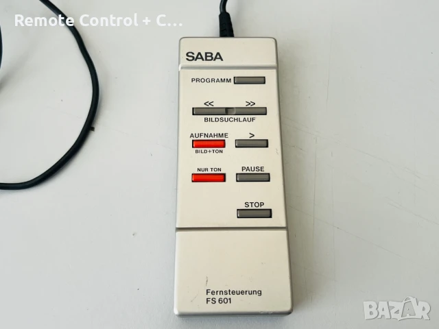 Дистанционно SABA FS 601 (SABA VR 6010 VHS Recorder)