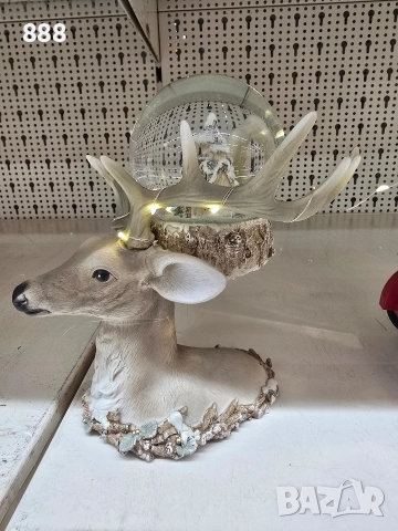 коледни преспапиета с елен, снимка 2 - Декорация за дома - 48068743