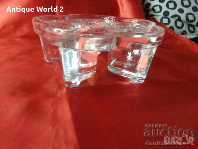 Поставка Преспапие КРИСТАЛНО Стъкло, снимка 2 - Антикварни и старинни предмети - 54307998