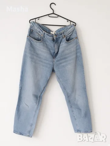 Дамски дънки H&M Mom Slim / размер EUR 44 (като нови)