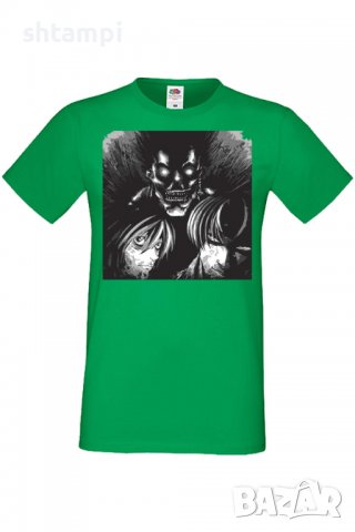 Мъжка тениска Death Note 01,Анимация,игра,Празник,Повод,, снимка 8 - Тениски - 37949396