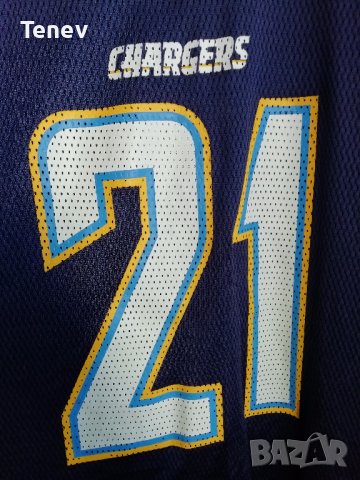 San Diego Chargers Tomlinson Reebok оригинална тениска американски футбол jersey, снимка 3 - Тениски - 39534409