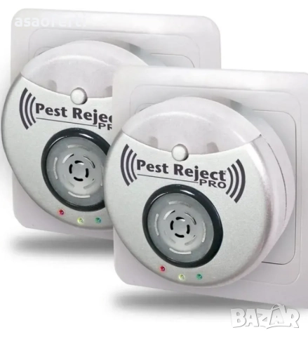 🛡️ Pest Reject PRO (Нов Модел) – Електромагнитен и Ултразвуков Уред Против Вредители (до 300 м²), снимка 6 - Други стоки за дома - 52560839