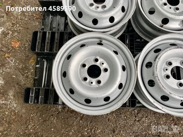 4бр.Оригинални джанти 15цола 5x118 за бус Iveco Daily,Ducato,Jumper,Boxer,Мovano, снимка 5 - Гуми и джанти - 56086706