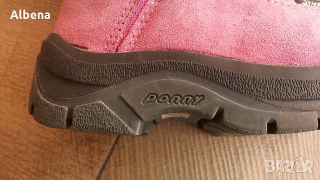Ponny Sympa Tex размер EUR 22 апрески естествена кожа 13-5-S, снимка 6 - Бебешки боти и ботуши - 30710779