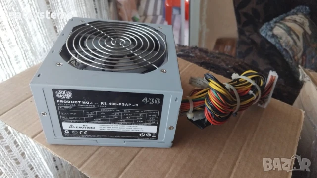 Компютърно захранване 400W CoolerMaster RS-400-PSAP-J3 ATX 12V V2.3 120mm FAN, снимка 9 - Захранвания и кутии - 50591476