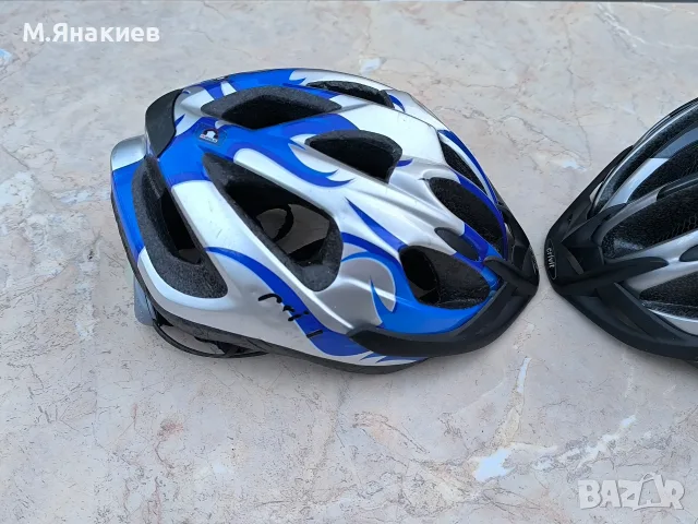 2 бр каски за велосипед и др., снимка 2 - Аксесоари за велосипеди - 55867726