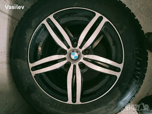 Лети джанти BMW 15" 5x120 Style 167 със Зимни гуми  195/65/15 на един сезон, снимка 6 - Гуми и джанти - 48722629