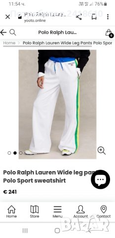 POLO Ralph Lauren Sport Wide Leg Pant Women Size M НОВО! ОРИГИНАЛ! Дамско Долнище!, снимка 3 - Спортни екипи - 42829529