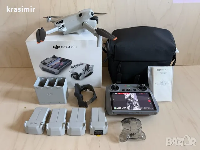 DJI Mini 4 Pro Fly More Combo Plus, дистанционно управление 
