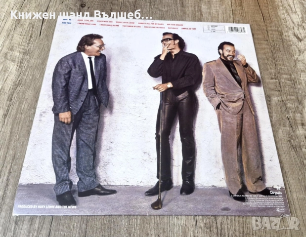 Грамофонни Плочи - Поп - Рок: Huey Lewis And The News - Fore, снимка 2 - Грамофонни плочи - 52904201