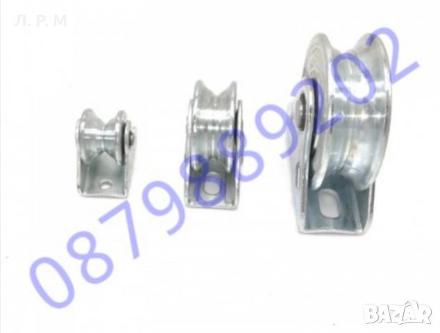 Метална ролка за плъзгащи врати Ф40, 50,60,70,80,90,100!!, снимка 1