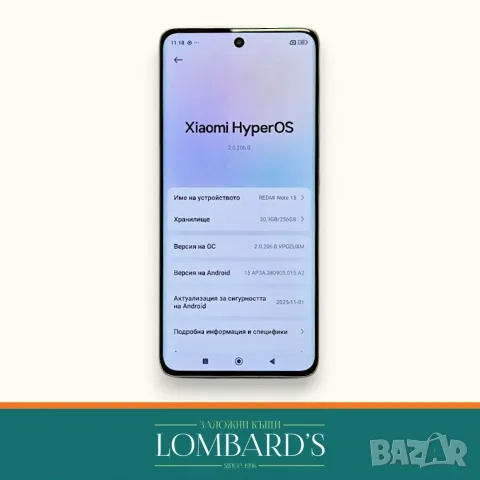 Redmi Note 15 256GB , N: 44178943, снимка 2 - Xiaomi - 56413572