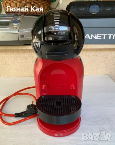 Кафемашина с капсули Krups Mini Me Red-Black KP120H31, снимка 3 - Кафемашини - 56092148