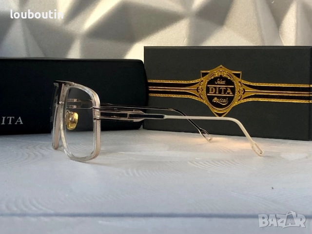 Мъжки прозрачни слънчеви очила маска dita, снимка 6 - Слънчеви и диоптрични очила - 52742457