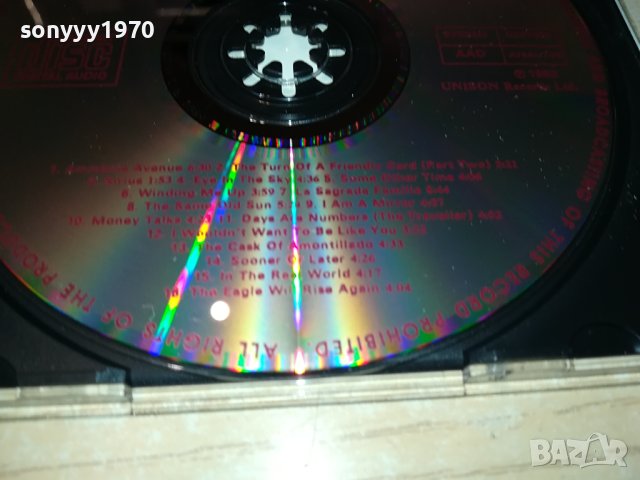 THE ALAN PARSONS PROJECT-UNISON CD 1010231049, снимка 17 - CD дискове - 42505790