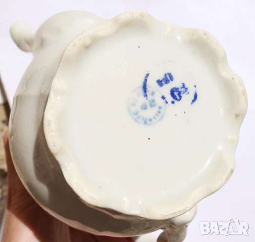  Стар български порцелан каничка латиера , снимка 3 - Сервизи - 38389109